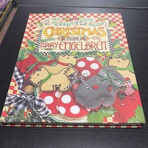 Let The Merry Making Begin Christmas w/ Mary Engelbreit volume1 hardcover book